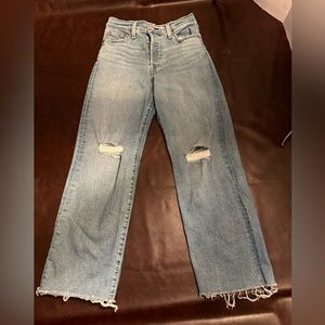 Levi’s ribcage jeans